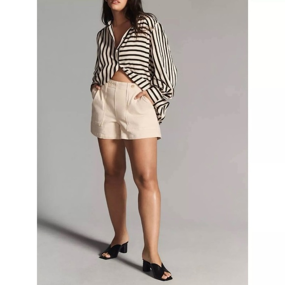 Pilcro Kit High Rise Utility Shorts Women’s 32 - Picture 1 of 8